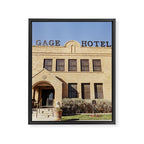 Gage Hotel I x Marathon Texas Photography Framed Canvas Print Gallery Image 6