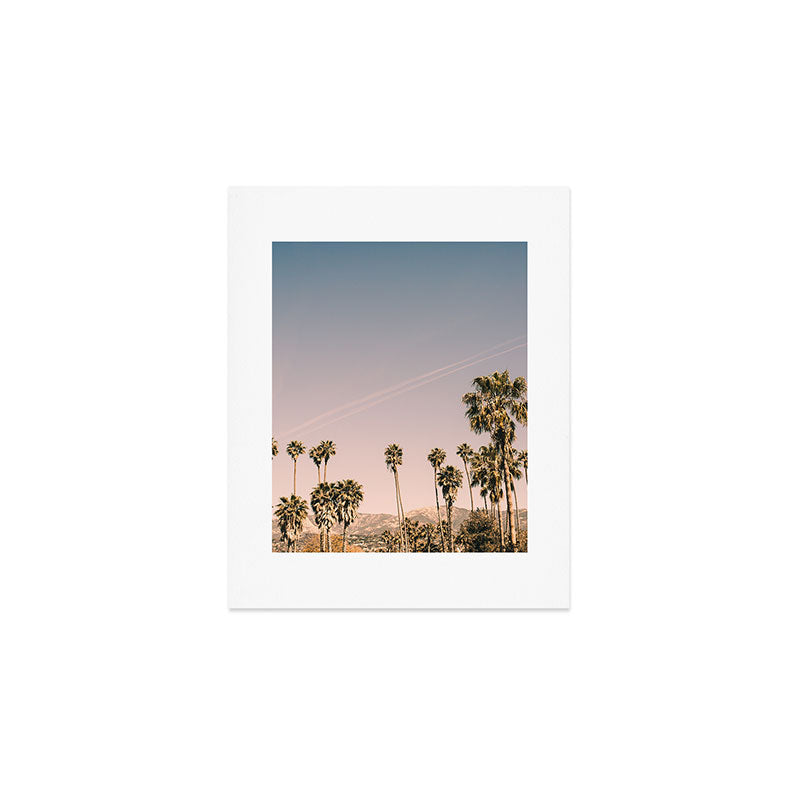 Golden Hills of L.A. Art Print Gallery Image 1