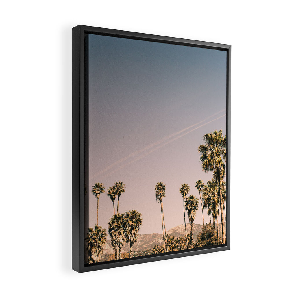 Golden Hills of L.A. Framed Canvas Print Gallery Image 2