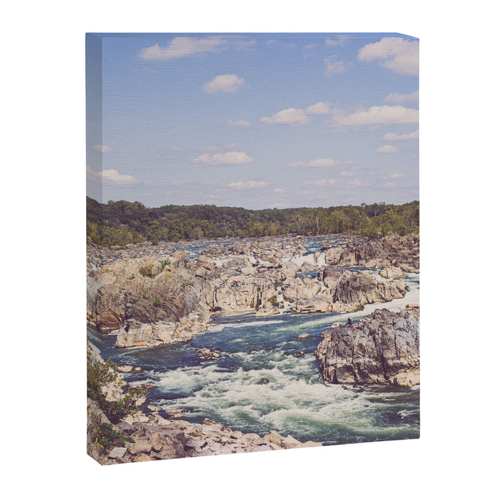 Great Falls Potomac River II Canvas Print Gallery Image 1