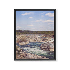 Great Falls Potomac River II Framed Canvas Print Gallery Image 6