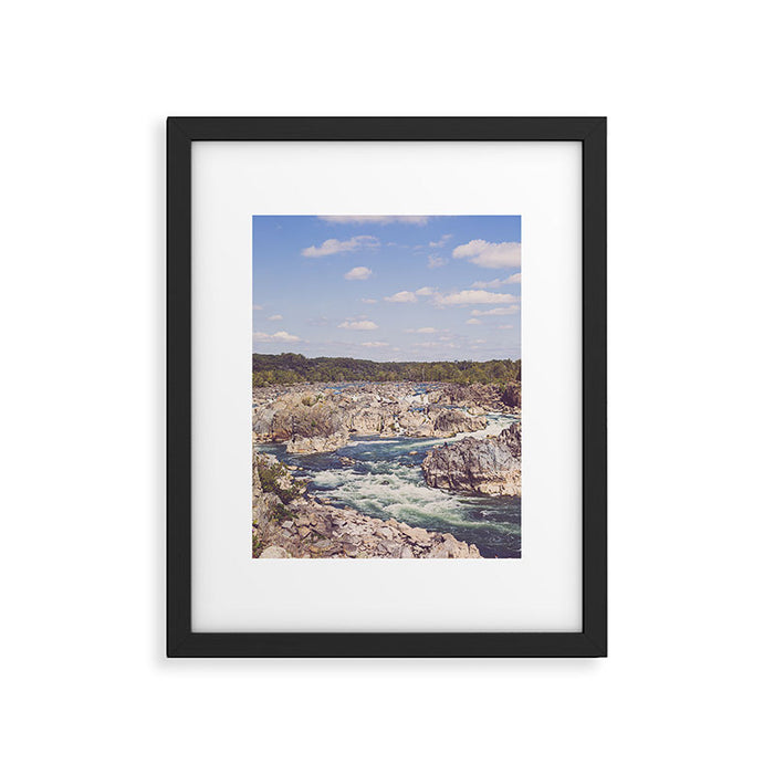 Great Falls Potomac River II Framed Art Print Gallery Image 1