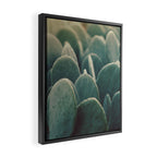 Green + Gold Framed Canvas Print Gallery Image 2