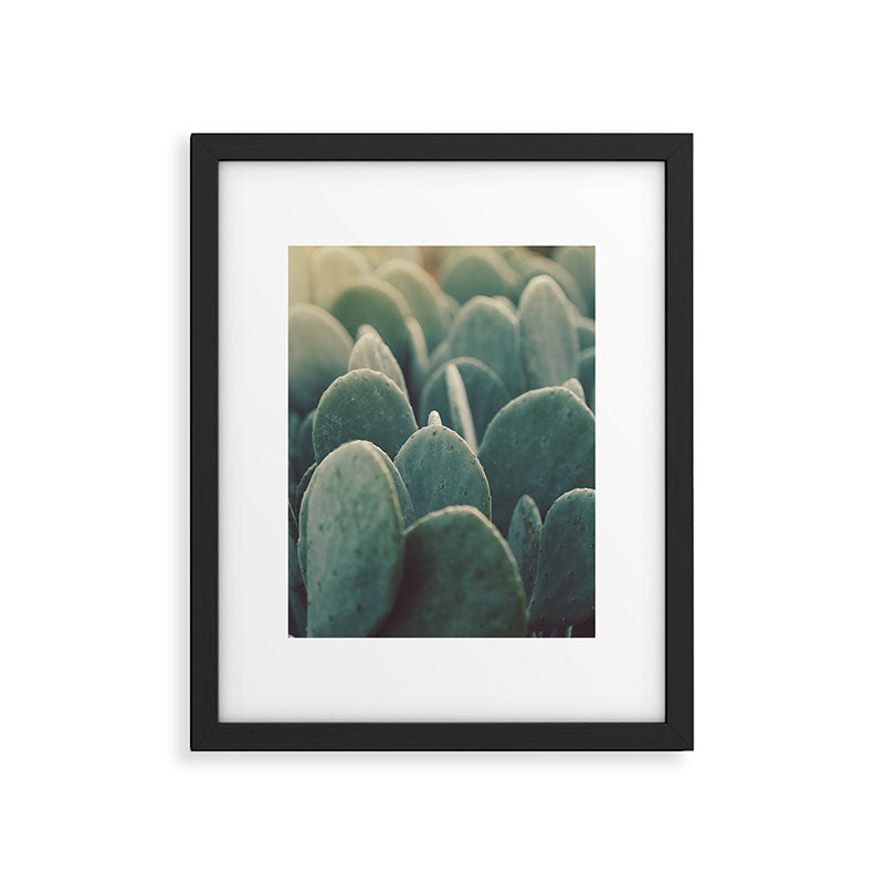Green + Gold Framed Art Print Gallery Image 5