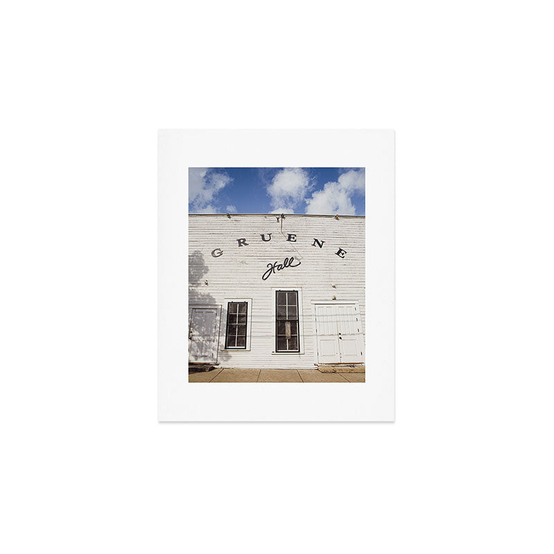 Gruene Hall Texas Photography Art Print Gallery Image 1