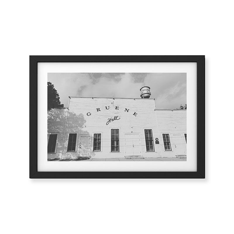 Gruene Hall Texas Photography I Framed Art Print Gallery Image 2