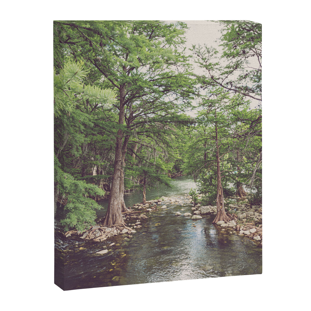 Guadalupe River New Braunfels Texas Photography Canvas Print Gallery Image 6