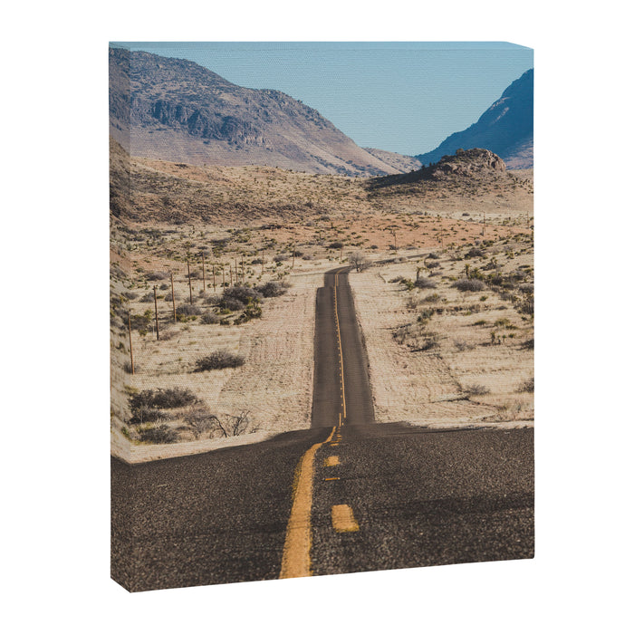High Desert Highway Canvas Print Gallery Image 1