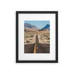 High Desert Highway Framed Art Print Gallery Image 5