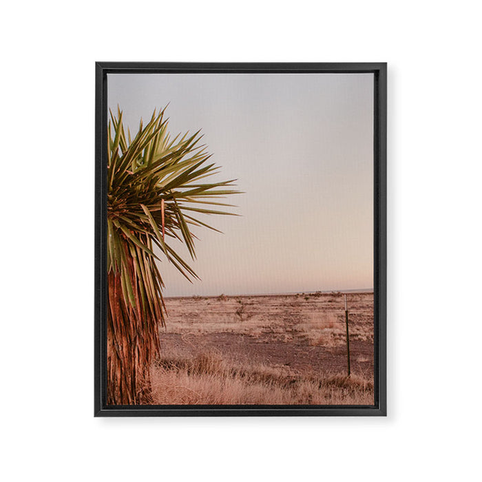 High Desert Sunset Framed Canvas Print Gallery Image 1
