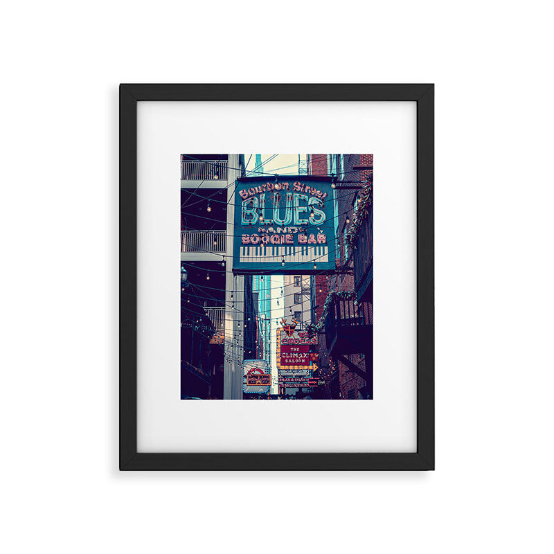 Historic Printer's Alley Nashville Tennessee Framed Art Print Gallery Image 5