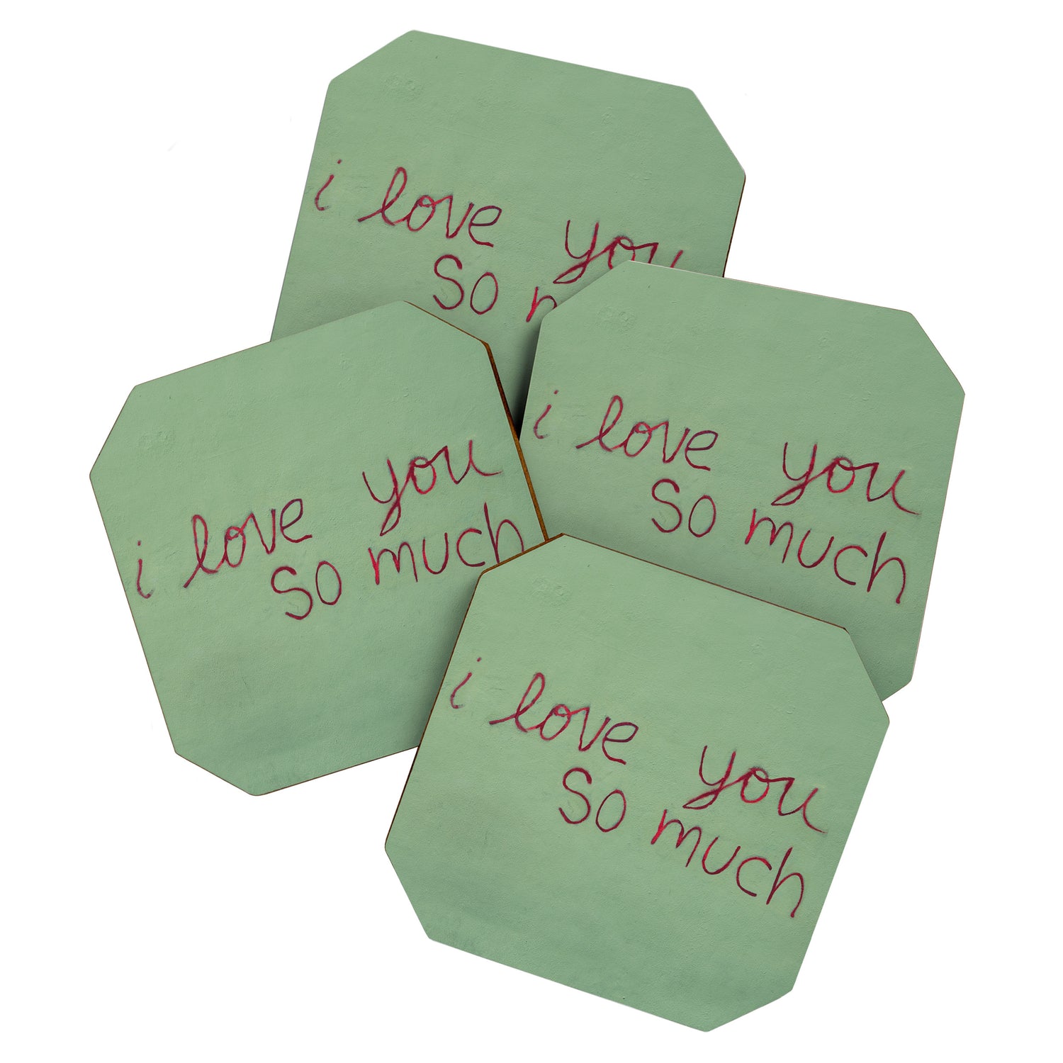 I love you so much Coaster Gallery Image 1