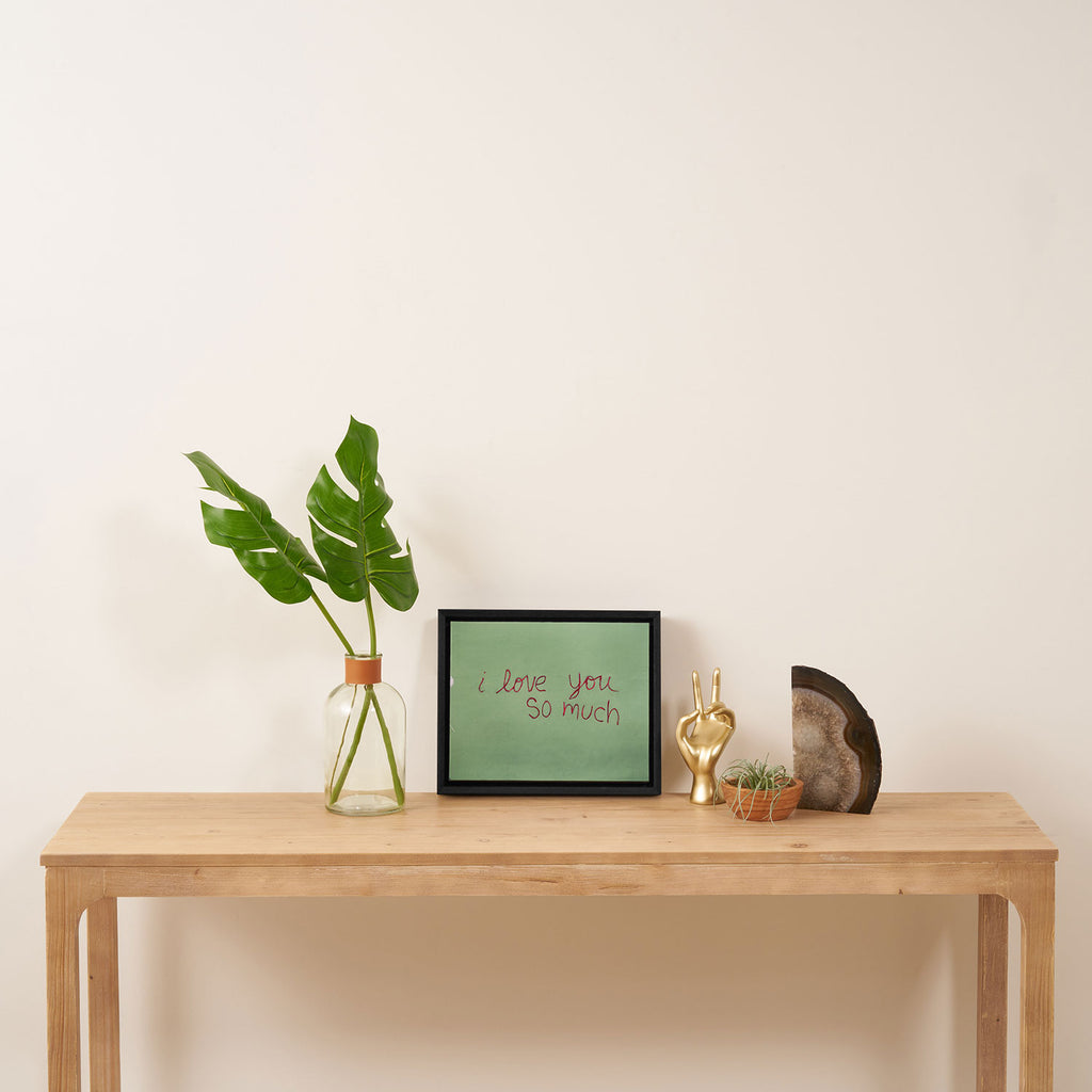 I love you so much Framed Canvas Print Gallery Image 4