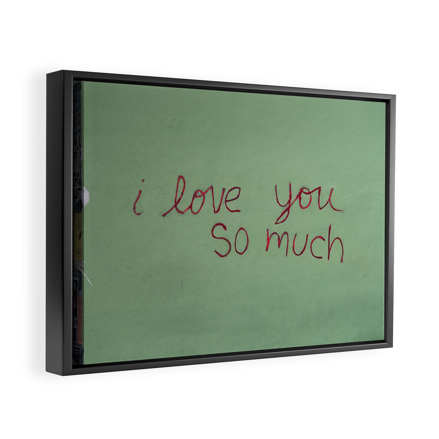 I love you so much Framed Canvas Print Gallery Image 2
