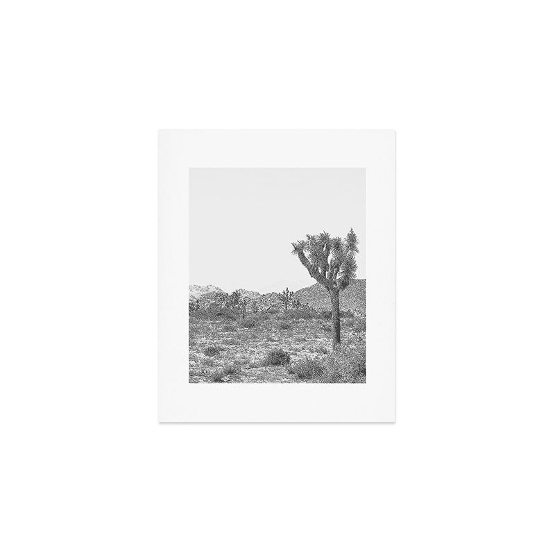 Joshua Tree Monochrome, No. 1 Art Print Gallery Image 1