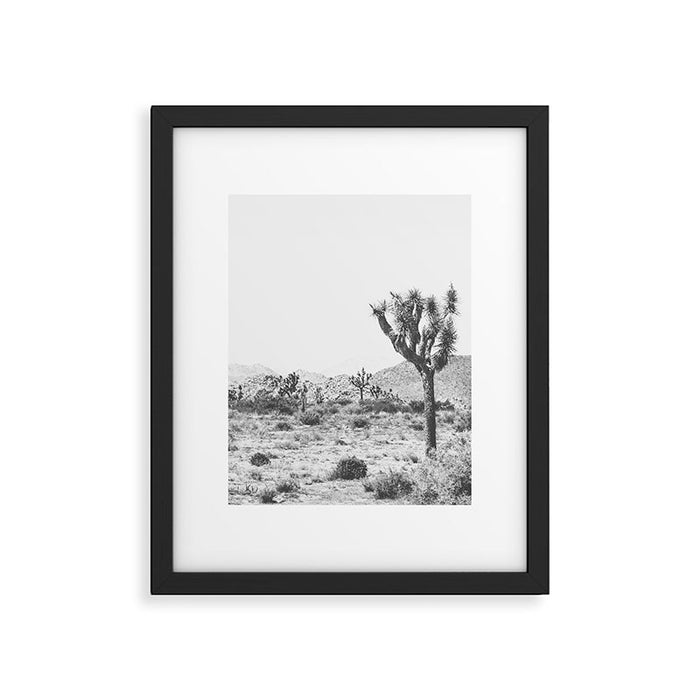 Joshua Tree Monochrome, No. 1 Framed Art Print Gallery Image 1