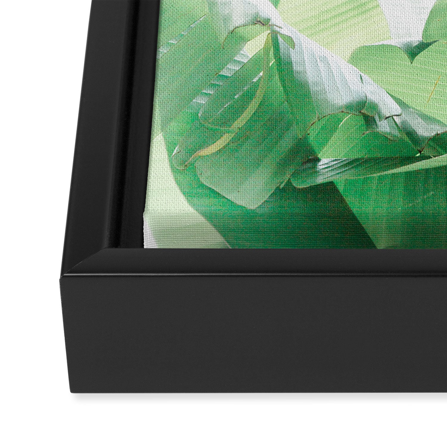 Jungle Abstract II Framed Canvas Print Gallery Image 3