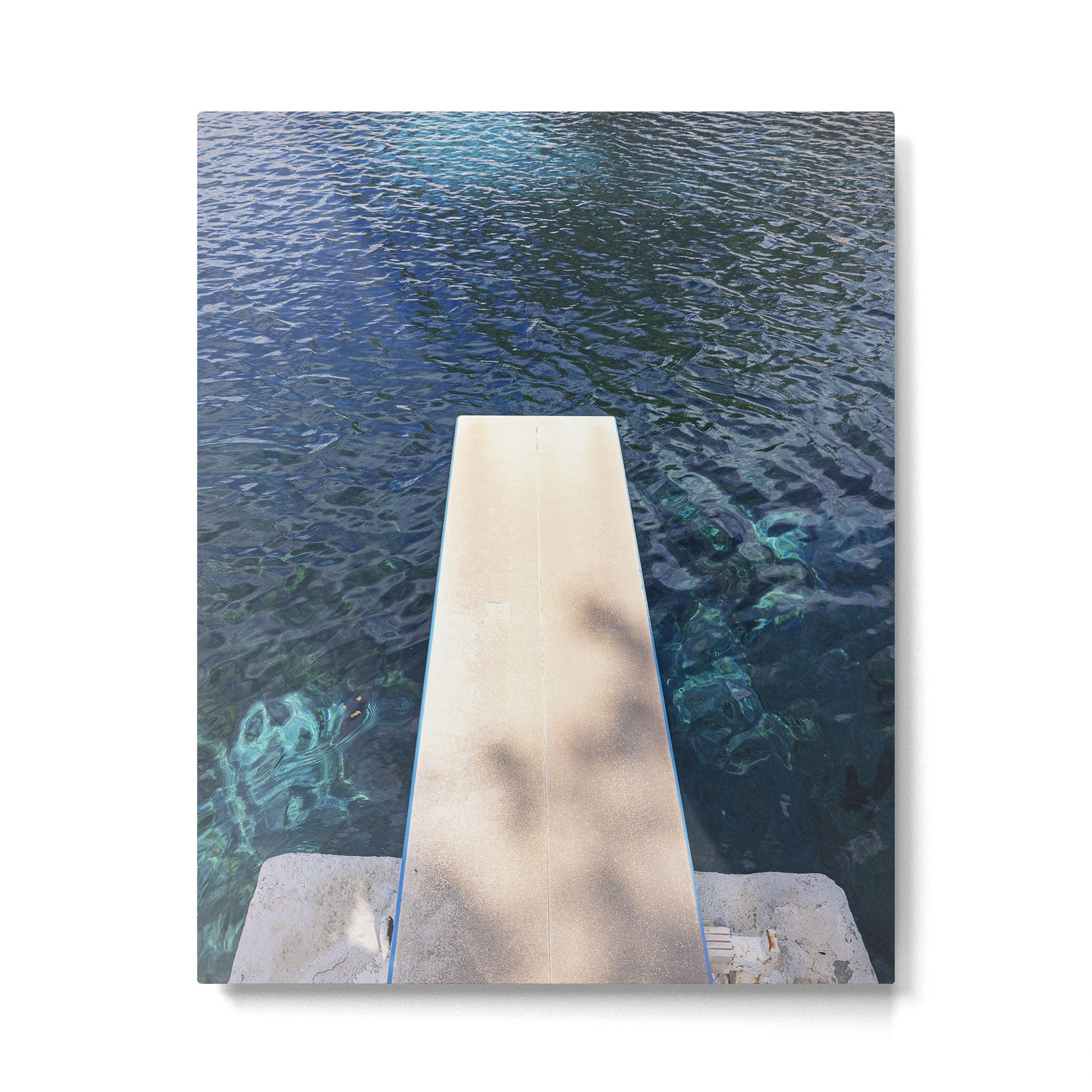 Large Pool Wall Art x Balmorhea State Park Print x West Texas Photography Metal Print Gallery Image 4