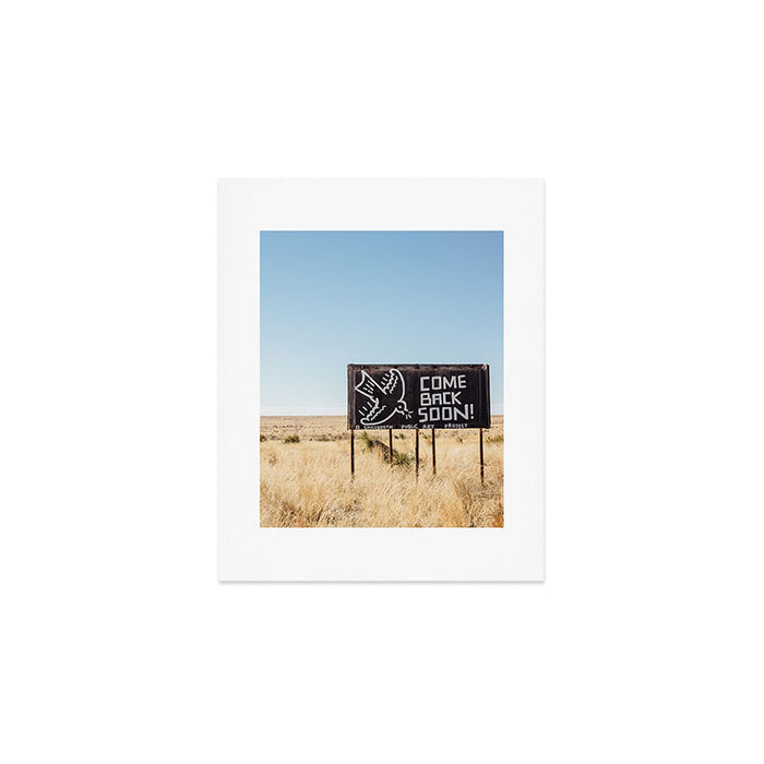 Leaving Marfa Art Print Gallery Image 1