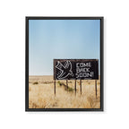 Leaving Marfa Framed Canvas Print Gallery Image 6