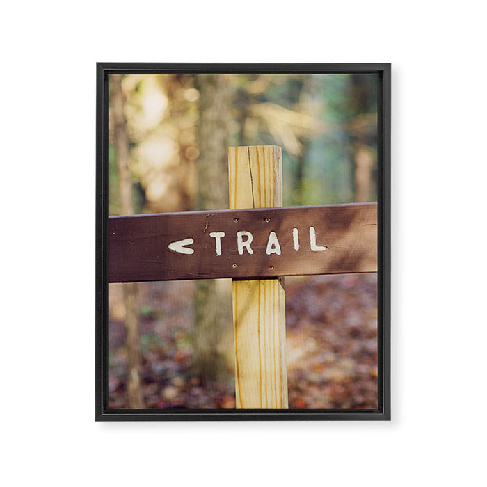 Let's Go Framed Canvas Print Gallery Image 1