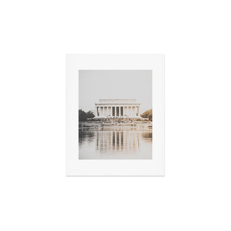 Lincoln Memorial at Dusk Art Print Gallery Image 1