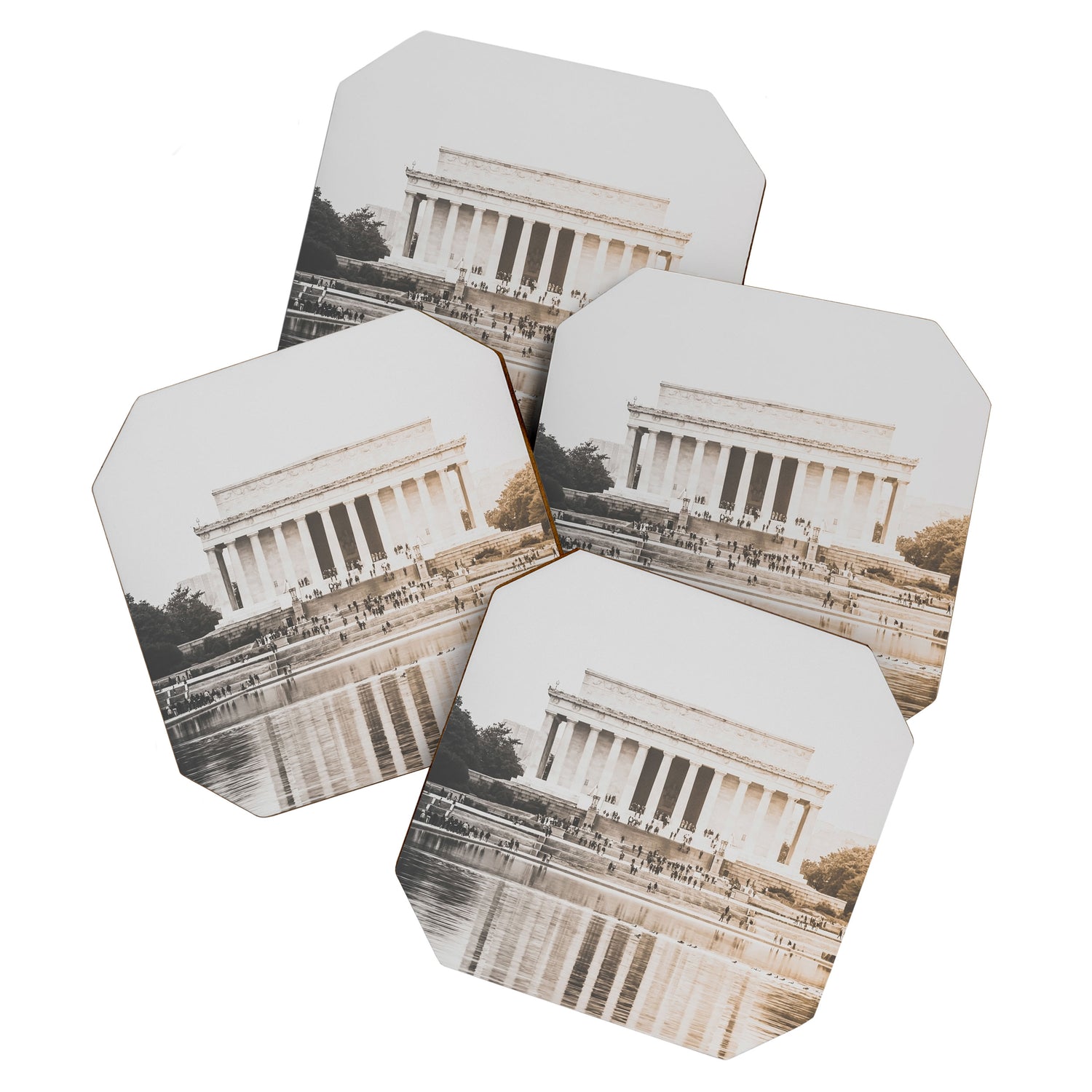 Lincoln Memorial at Dusk Coaster Gallery Image 1