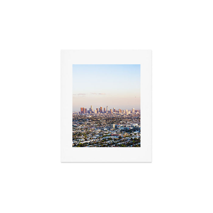 Los Angeles Skyline Art Print Gallery Image 1