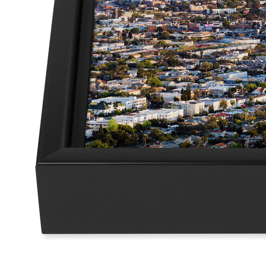 Los Angeles Skyline Framed Canvas Print Gallery Image 3