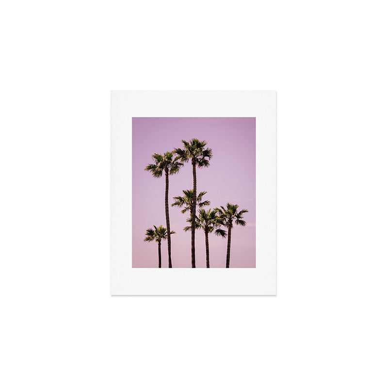 Los Angeles Sunset Art Print Gallery Image 1