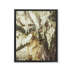 Louisiana Spanish Moss Framed Canvas Print Gallery Image 6