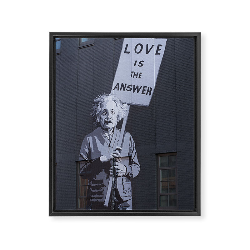 Love is the Answer Framed Canvas Print Gallery Image 6