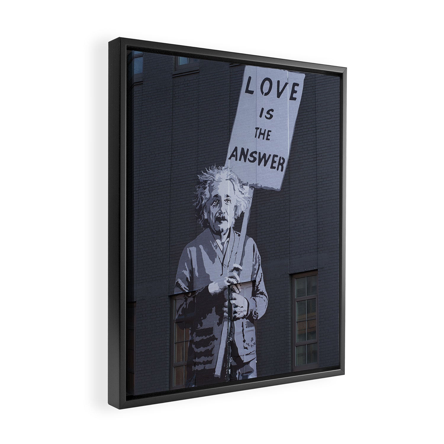 Love is the Answer Framed Canvas Print Gallery Image 2