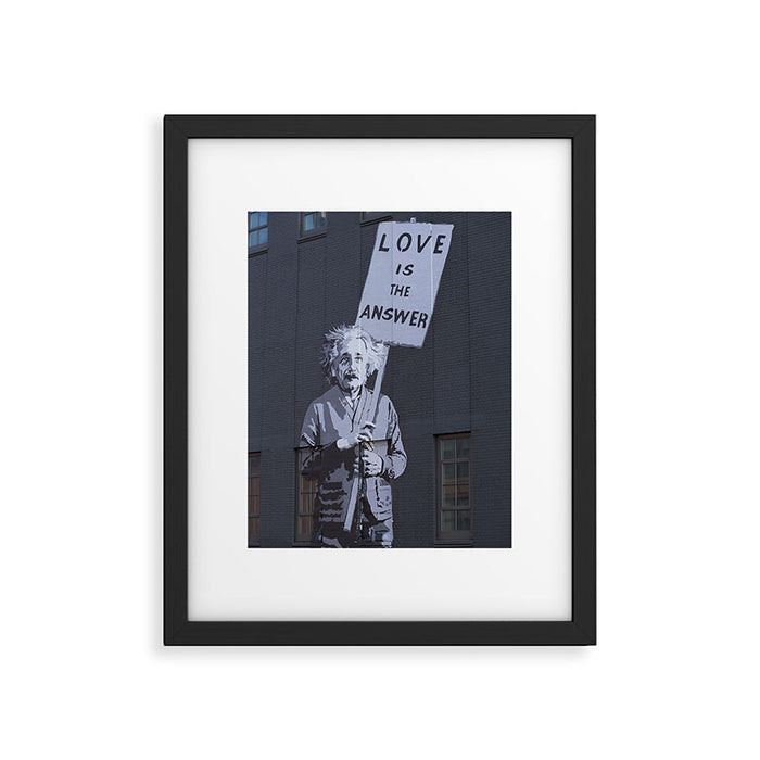 Love is the Answer Framed Art Print Gallery Image 1