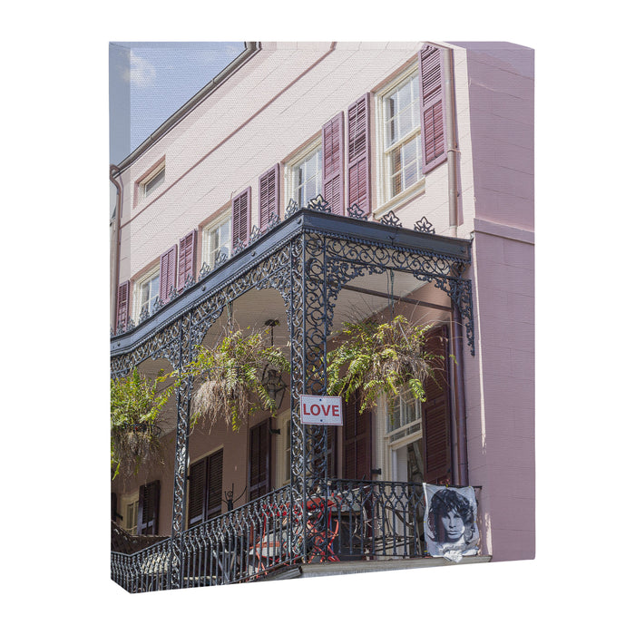 Love, New Orleans II x New Orleans French Quarter Photography Canvas Print Gallery Image 1