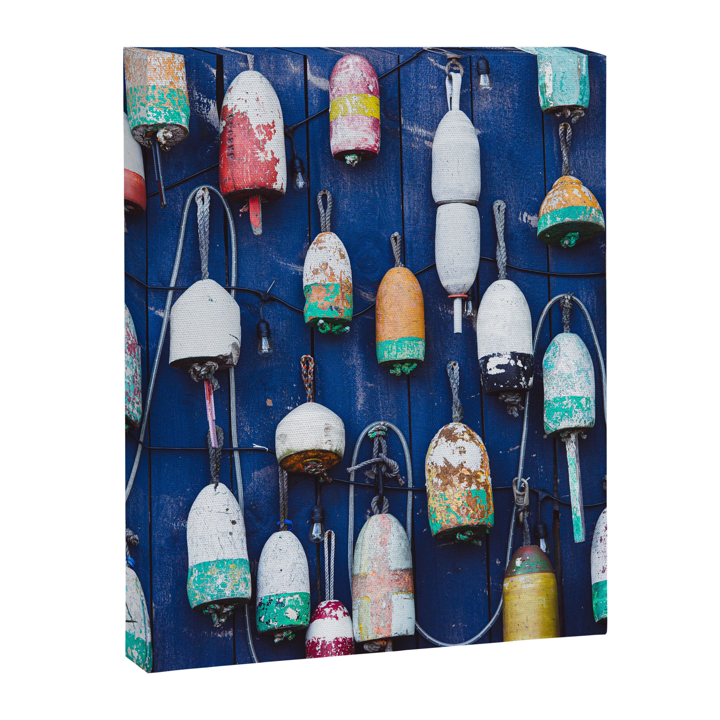 Maine Lobster Buoys Canvas Print Gallery Image 6