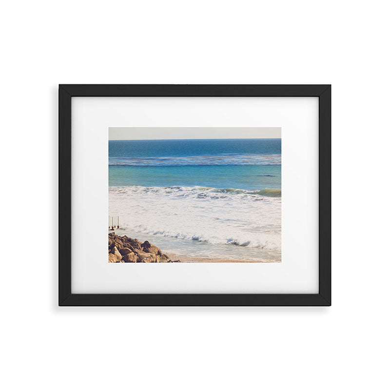 Malibu Blues Framed Art Print Gallery Image 5