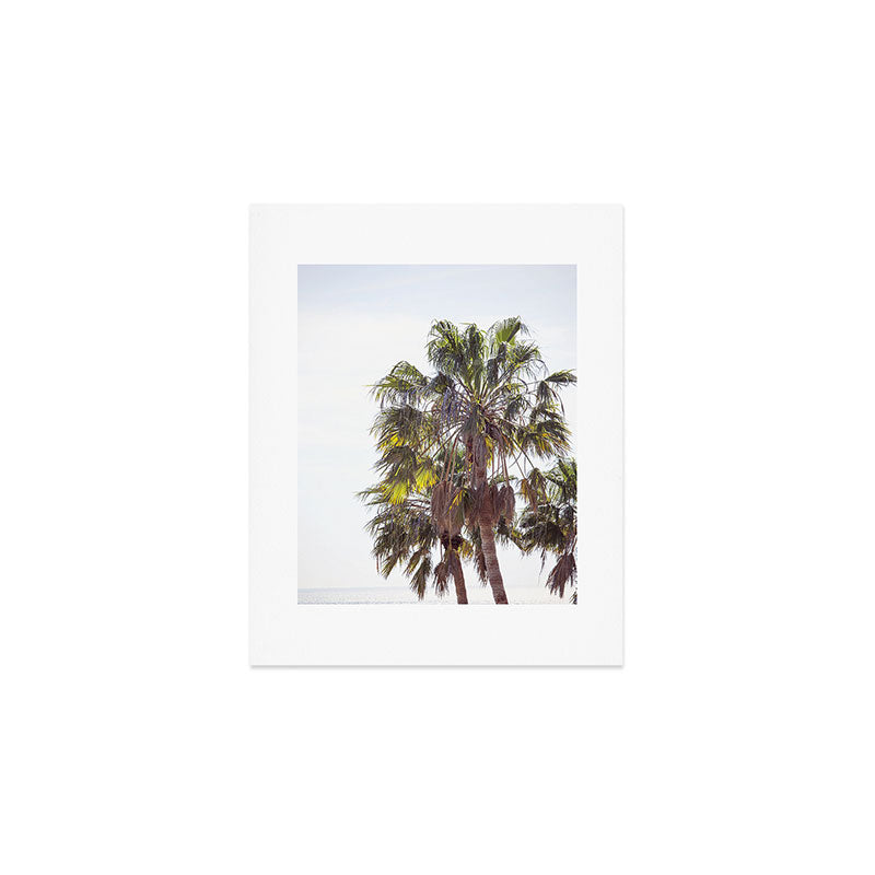 Malibu Palms x California Palm Trees Photography Art Print Gallery Image 1
