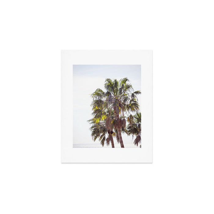Malibu Palms x California Palm Trees Photography Art Print Gallery Image 1