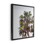Malibu Palms x California Palm Trees Photography Framed Canvas Print Gallery Image 2