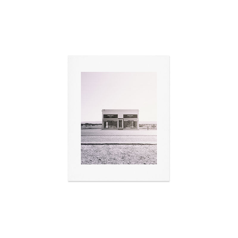 Marfa Icon - Black and White Version Art Print Gallery Image 1