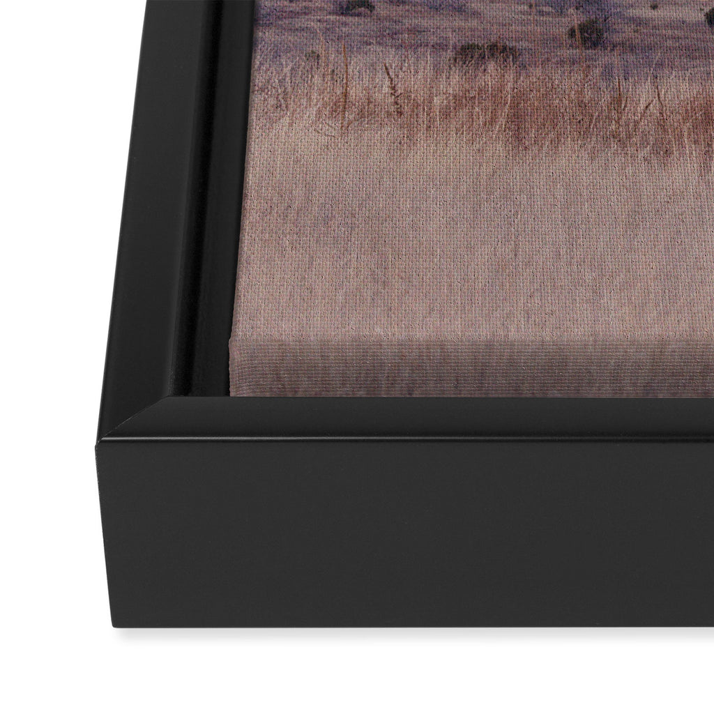 Marfa II - Sunset on the Range Framed Canvas Print Gallery Image 3