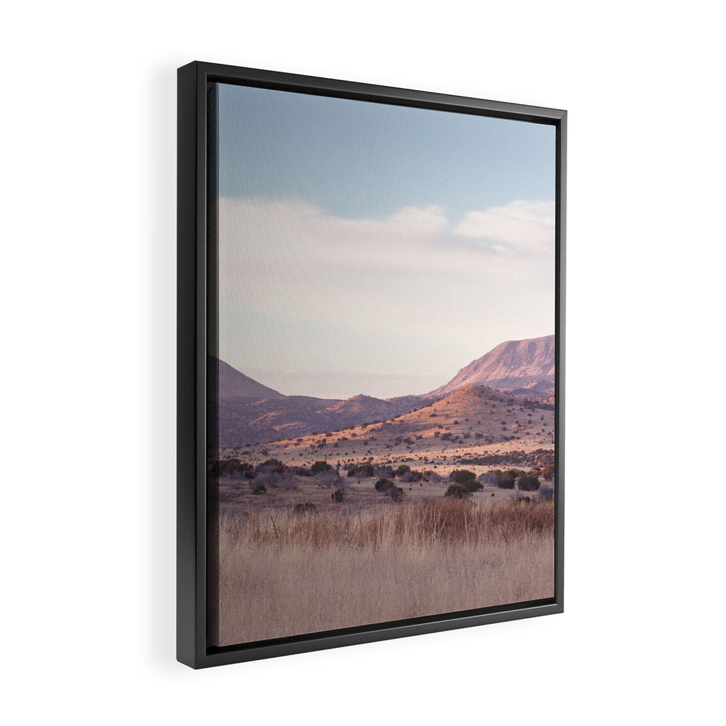 Marfa II - Sunset on the Range Framed Canvas Print Gallery Image 2
