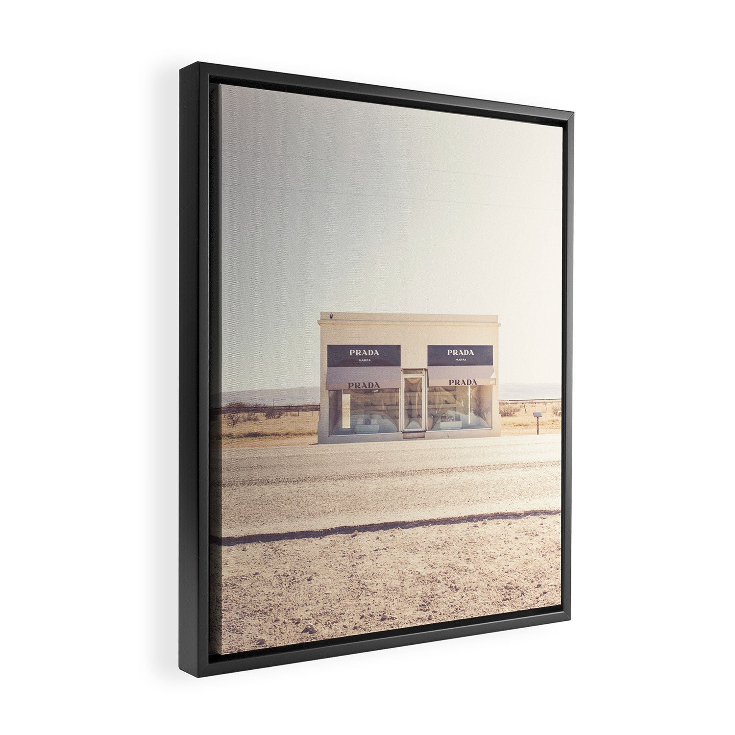 Marfa Texas Icon Framed Canvas Print Gallery Image 2