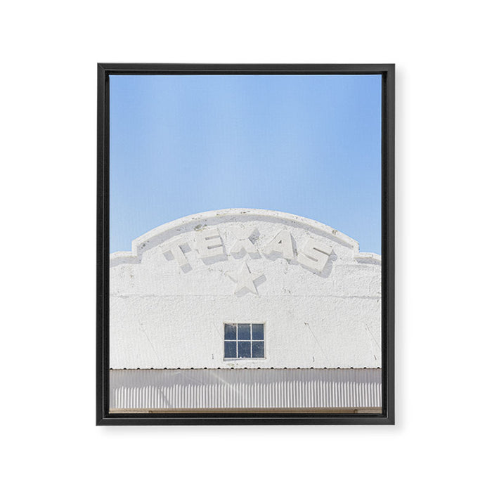 Marfa Texas Star x Marfa Texas Photography Framed Canvas Print Gallery Image 1