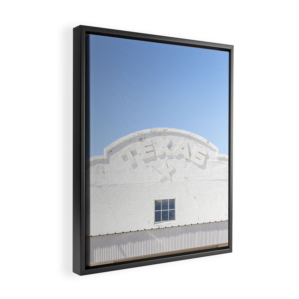 Marfa Texas Star x Marfa Texas Photography Framed Canvas Print Gallery Image 2