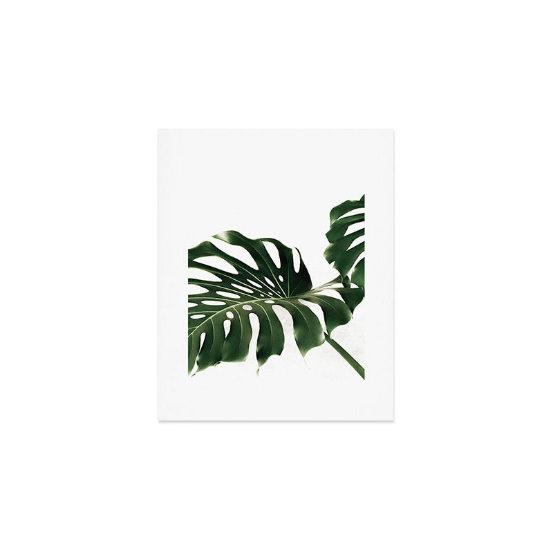 Minimalist Monstera Art Print Gallery Image 1
