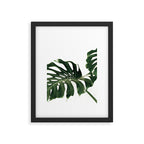 Minimalist Monstera Framed Art Print Gallery Image 5