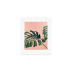 Monstera Blush Art Print Gallery Image 1