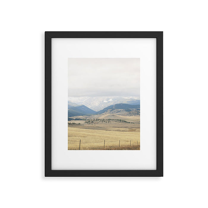 Montana Blues | Montana Landscape Photography | Western Landscape Framed Art Print Gallery Image 1